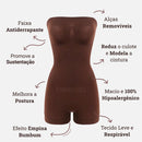 Body Modelador com Alça Removível - Premium Shaper - Compre 1 Leve 2 + Brinde