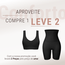 Combo: Short Modelador Slim Shape + Sutiã Comfort Pro
