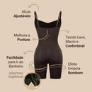 Body Modelador - Up Shaper | PAGUE 1 LEVE 3 + Brinde Calcinha Modeladora