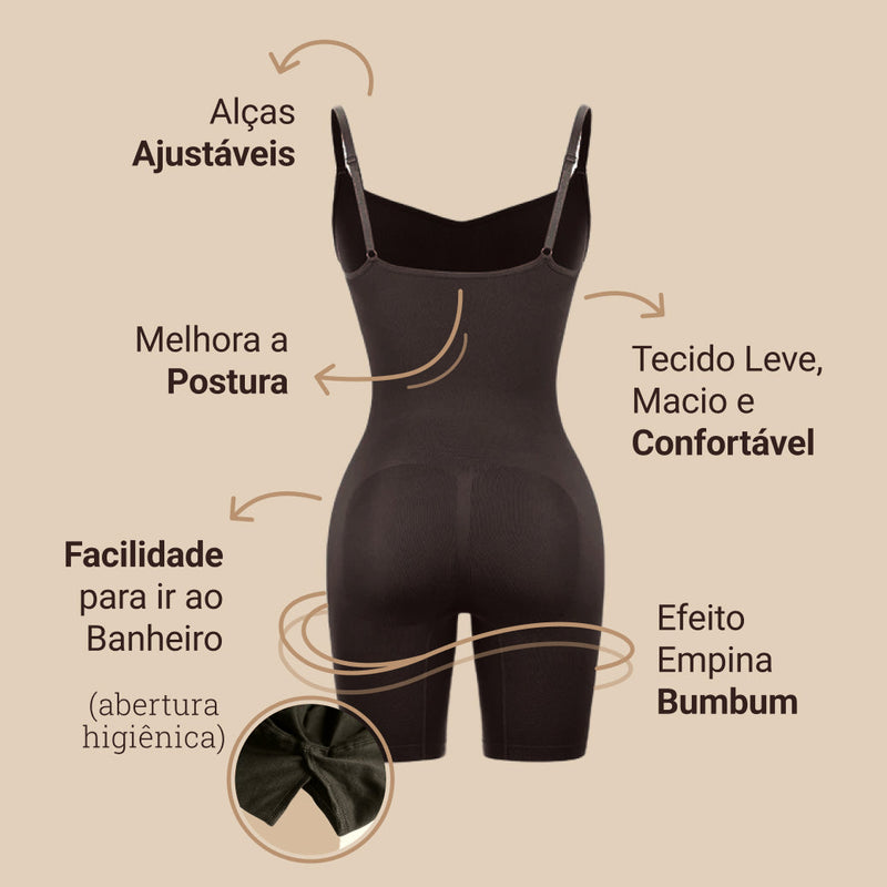 Body Modelador - Up Shaper | PAGUE 1 LEVE 3 + Brinde Calcinha Modeladora
