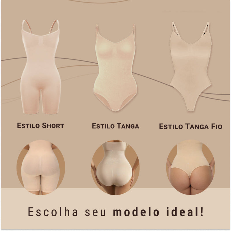 Body Modelador - Up Shaper | PAGUE 1 LEVE 3 + Brinde Calcinha Modeladora