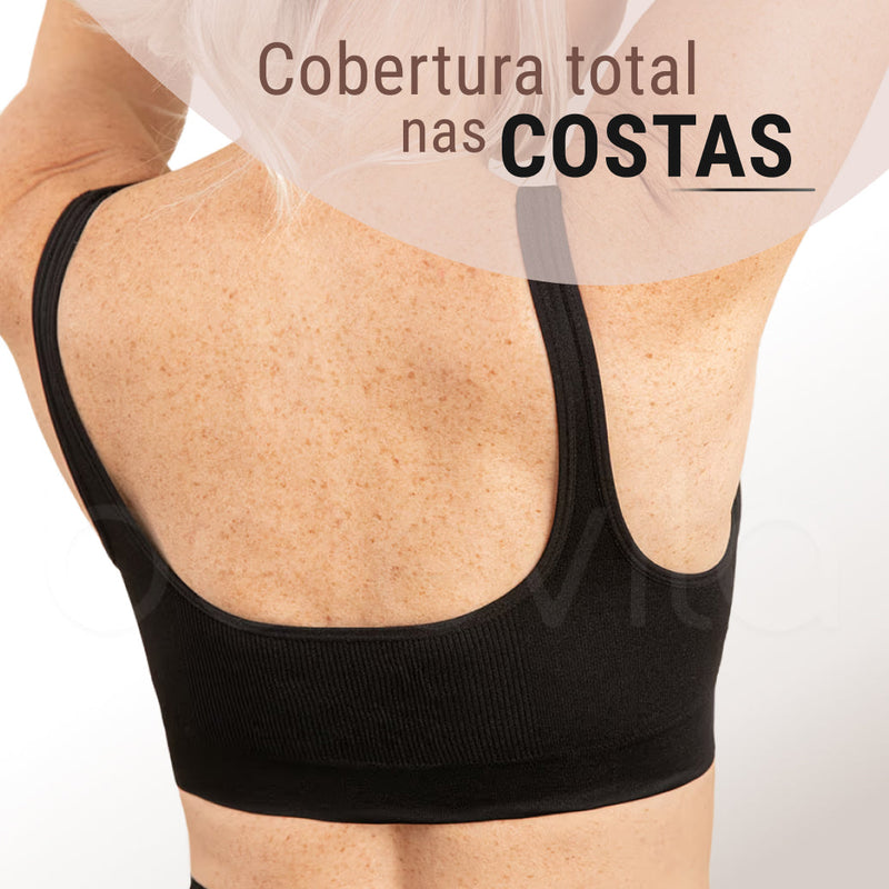Combo: Short Modelador Slim Shape + Sutiã Comfort Pro