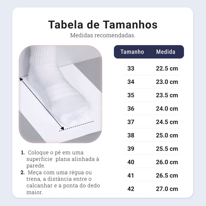 Terceiro Par Tênis Anatômico Anti Impacto - Conforto Flex