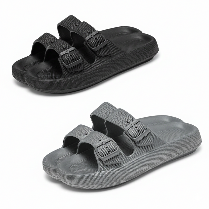 Combo 2 Pares - Sandália Anatômica Cloud (Alça Regulável)