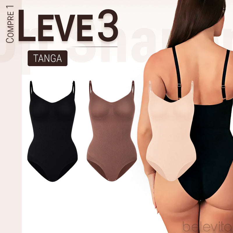 Body Modelador - Up Shaper | PAGUE 1 LEVE 3 + Brinde Calcinha Modeladora